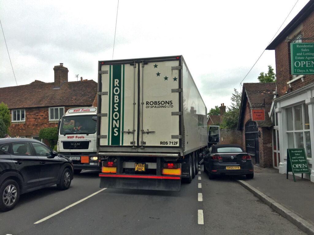 Traffic in Goudhurst